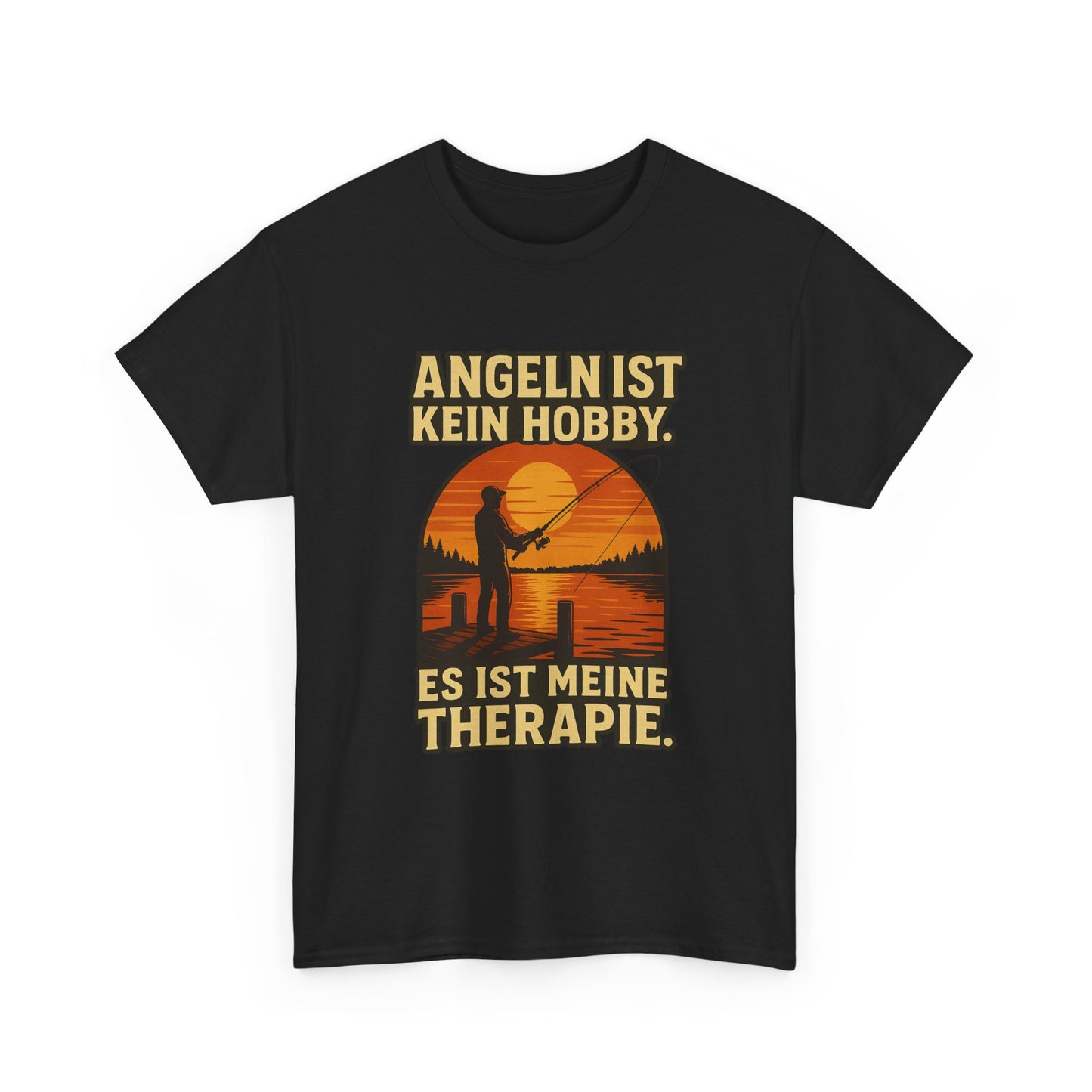 🎣 Fishing Therapy T-Shirt – Für Outdoor-Fans & Angelliebhaber