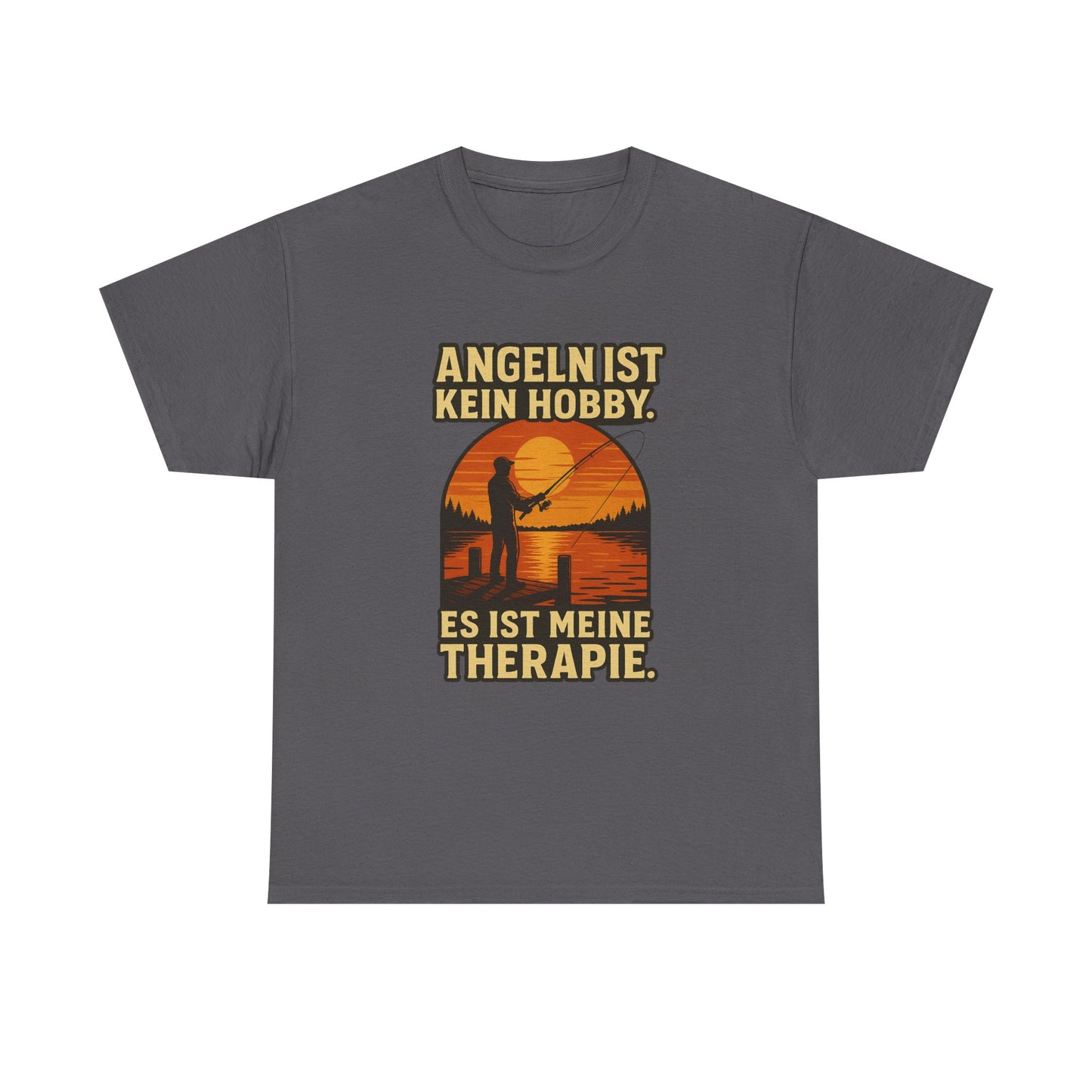 🎣 Fishing Therapy T-Shirt – Für Outdoor-Fans & Angelliebhaber