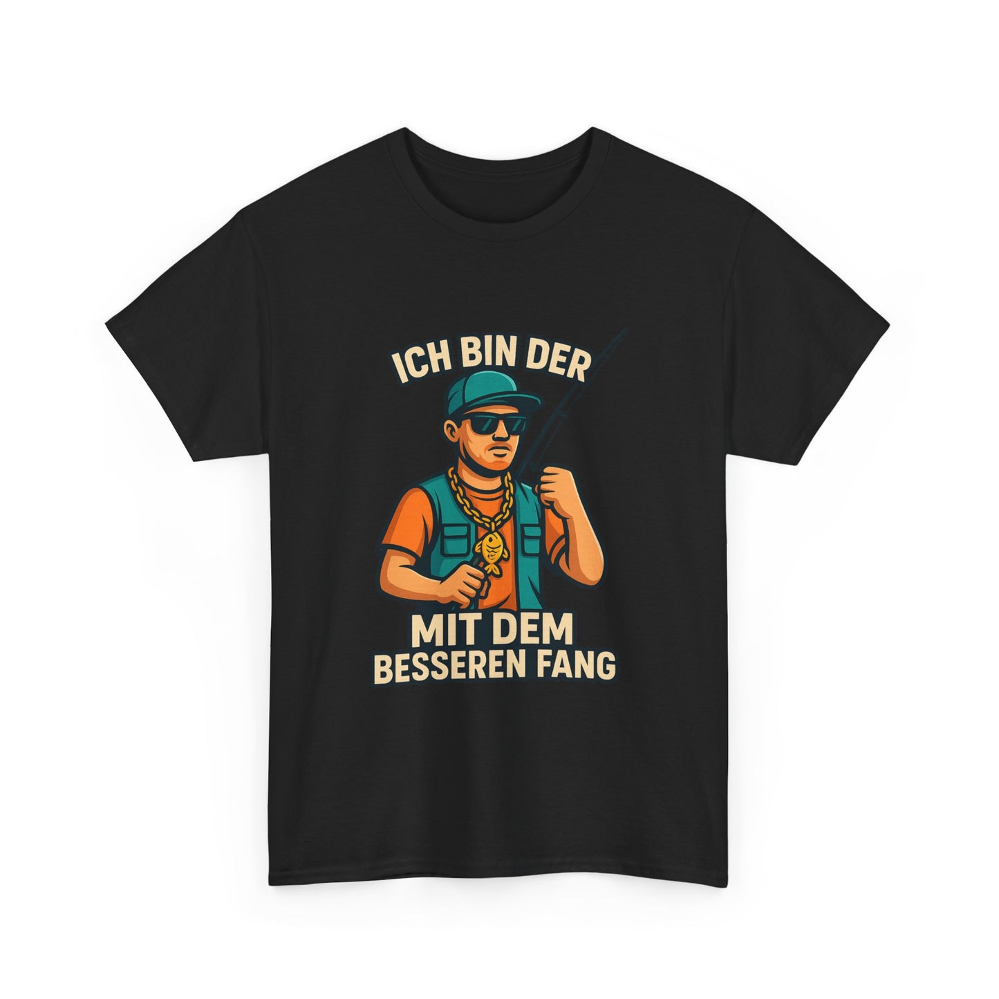 🎣 Fishing Enthusiast T-Shirt – „Ich bin der mit dem besseren Fang“