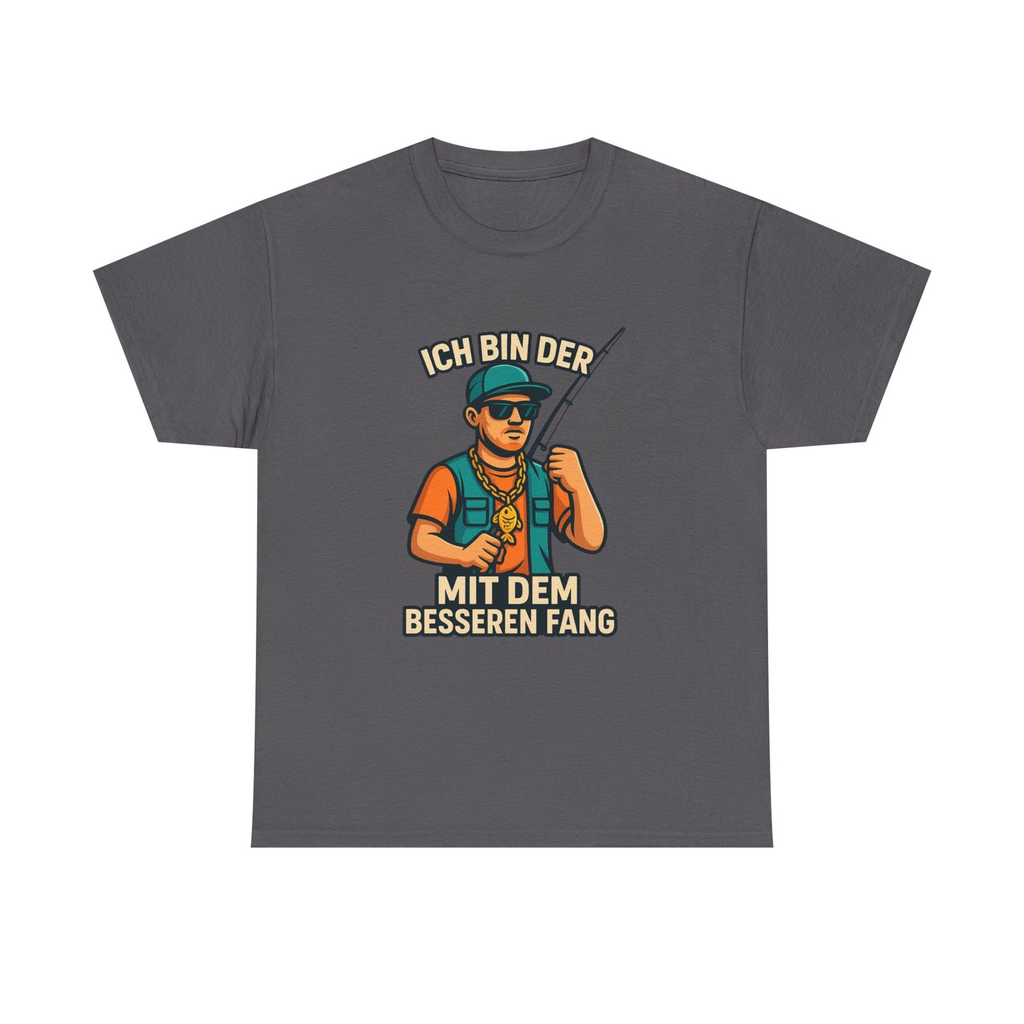 🎣 Fishing Enthusiast T-Shirt – „Ich bin der mit dem besseren Fang“