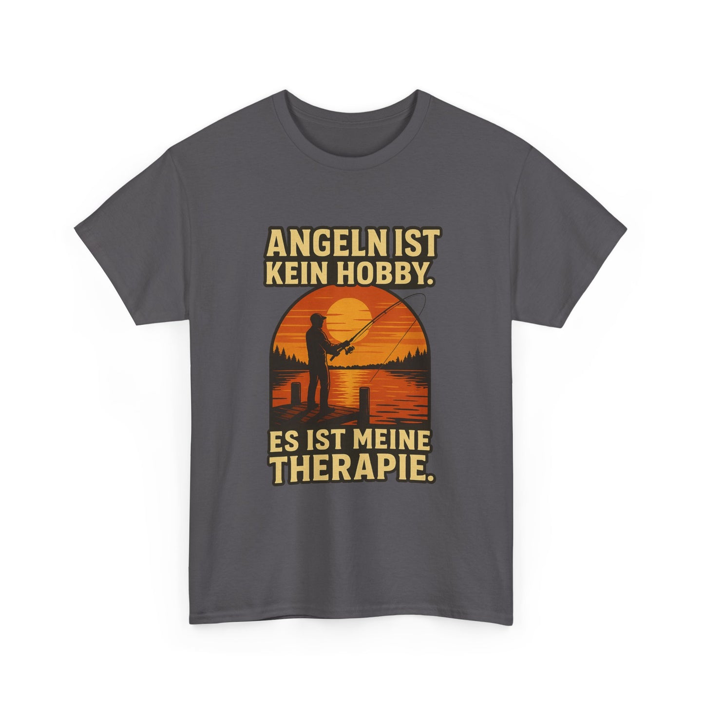 🎣 Fishing Therapy T-Shirt – Für Outdoor-Fans & Angelliebhaber