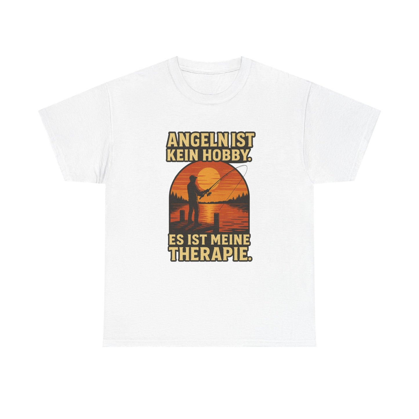 🎣 Fishing Therapy T-Shirt – Für Outdoor-Fans & Angelliebhaber