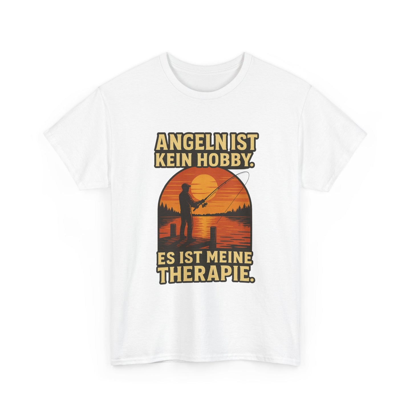 🎣 Fishing Therapy T-Shirt – Für Outdoor-Fans & Angelliebhaber