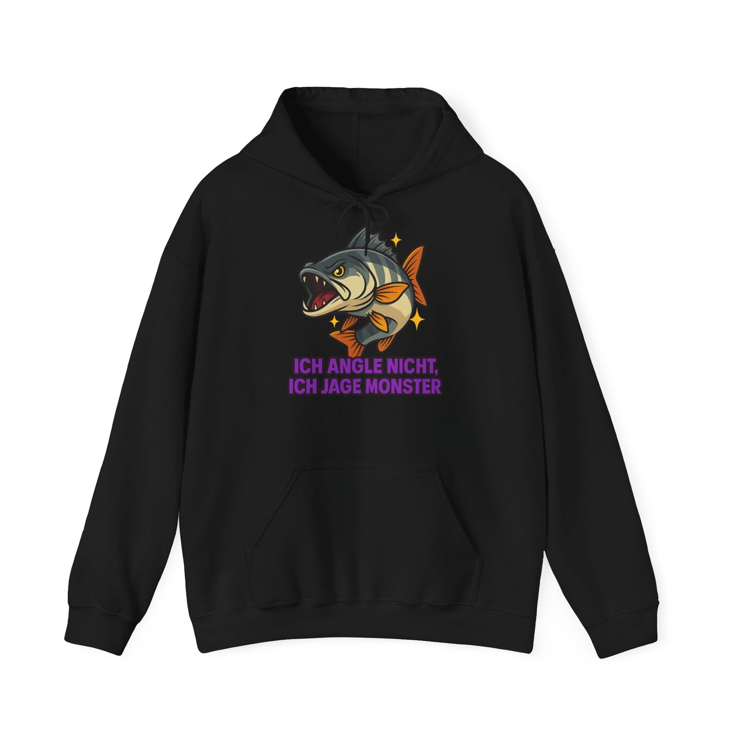 Fishing Monster Hoodie – Für echte Angler & Outdoor-Fans