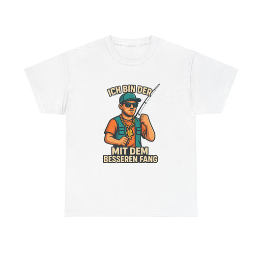 🎣 Fishing Enthusiast T-Shirt – „Ich bin der mit dem besseren Fang“